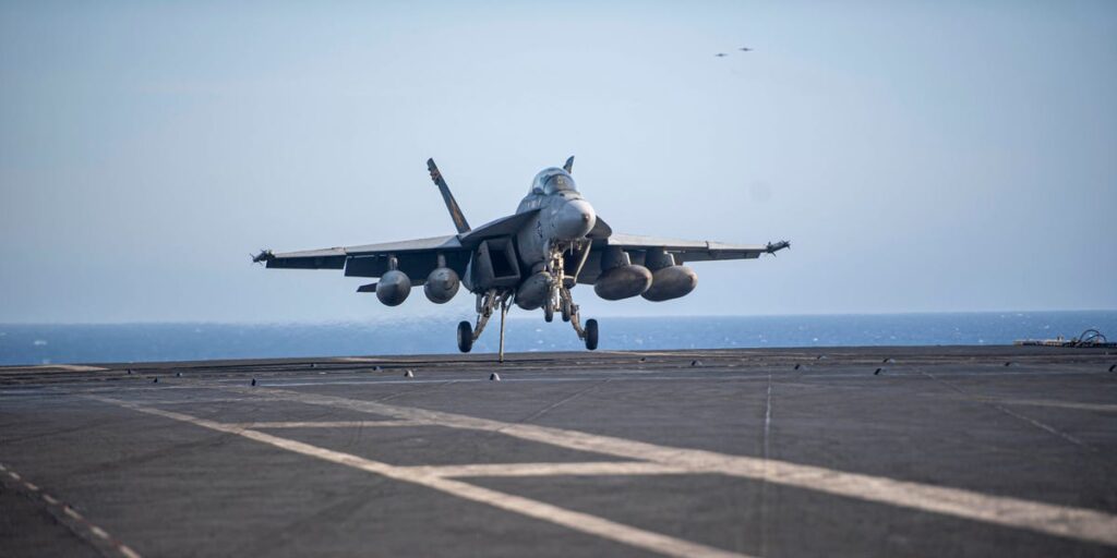 US Navy Cruiser Shot Down a Super Hornet in a 'Friendly Fire' Incident