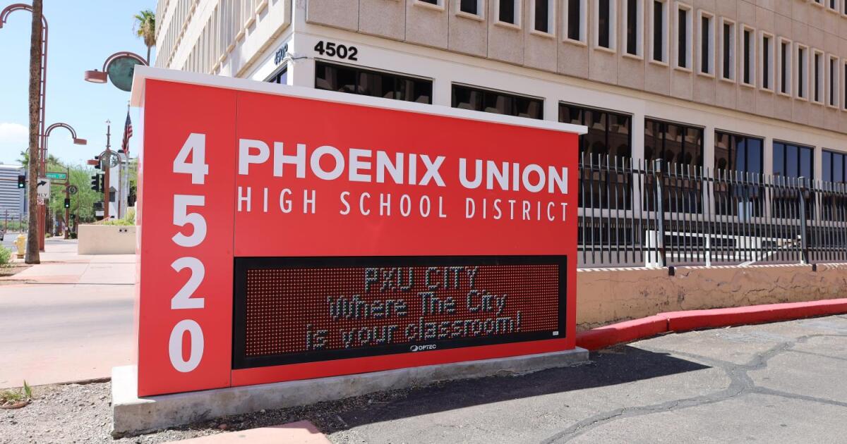 Phoenix Union High School District governing board adopts resolution to protect schools from ICE