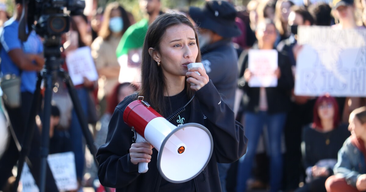 Hundreds protest group that encouraged ASU students to report undocumented classmates