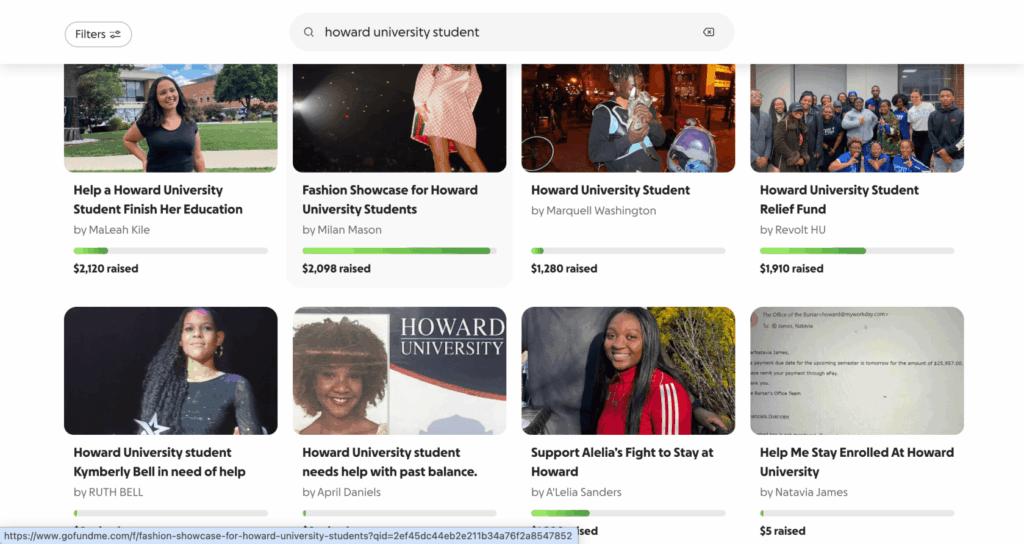 Howard Students Hustle To Stay Enrolled After Federal Aid Cap