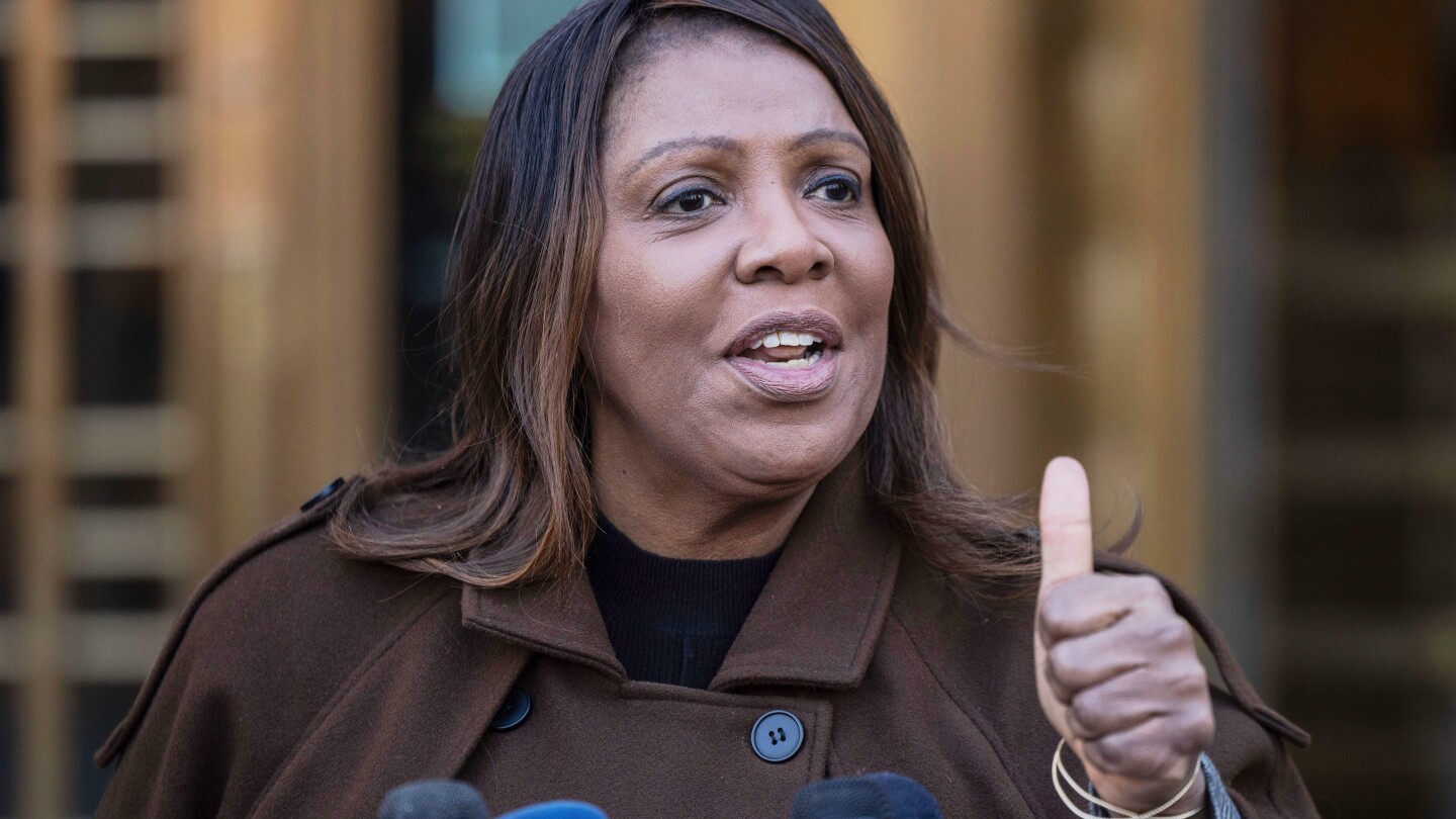 New York AG Letitia James indicted on fraud charge