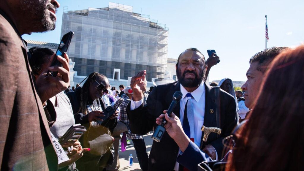 AP reporter inside Supreme Court as justices argue on the Voting Rights Act | AP News