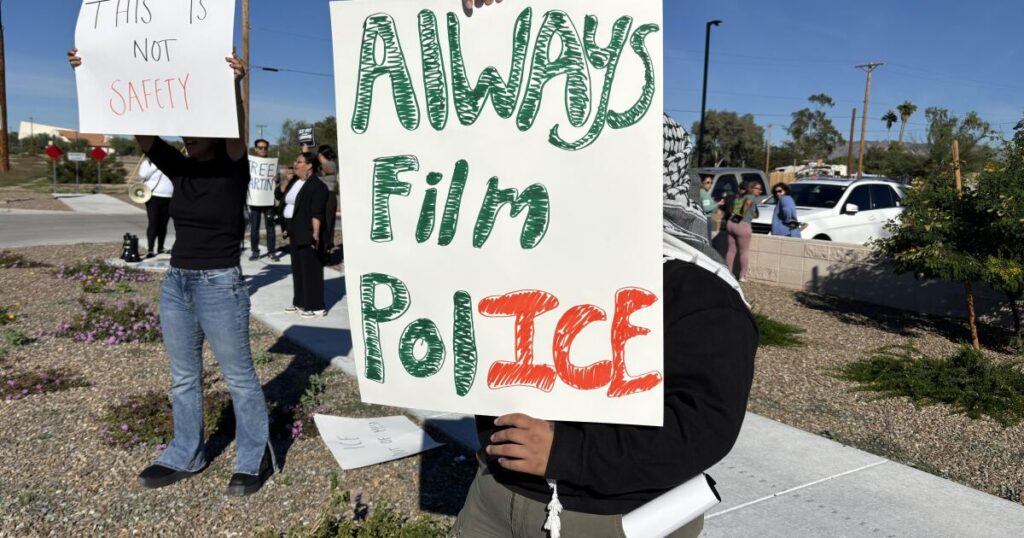 Mesa police arrest longtime activist who says he was observing federal immigration agents