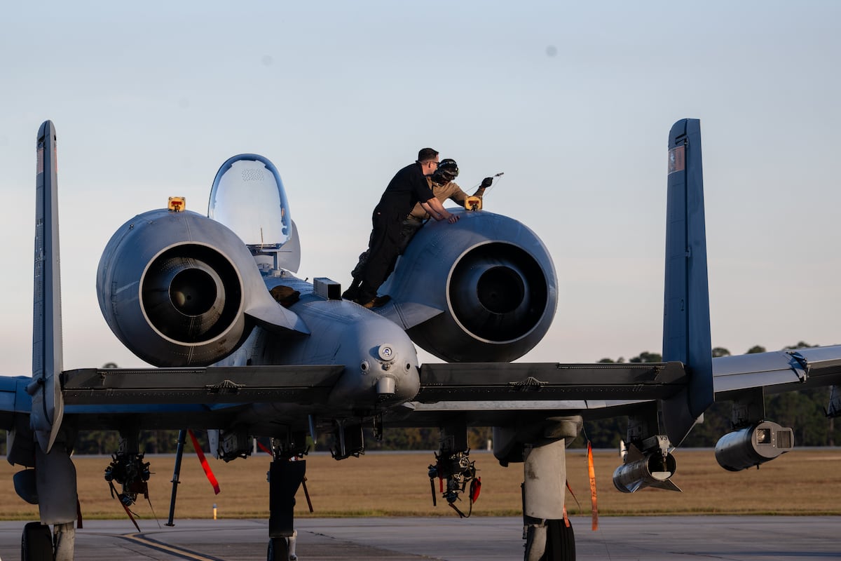Air Force practices operating from cut-off bases in fierce future war