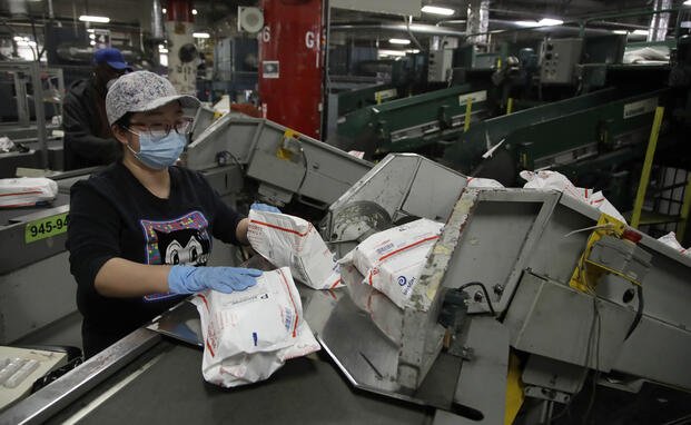 Final Salute for Airman Found Dead in USPS Machine
