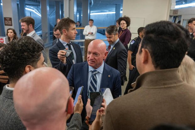 Sen. Mark Kelly Calls Pentagon Investigation Into His Remarks a Move to Chill Military Dissent