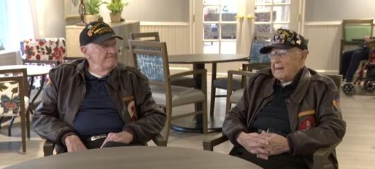 World War II Veterans, Held Captive at Same POW Camp, Meet More Than 80 Years Later