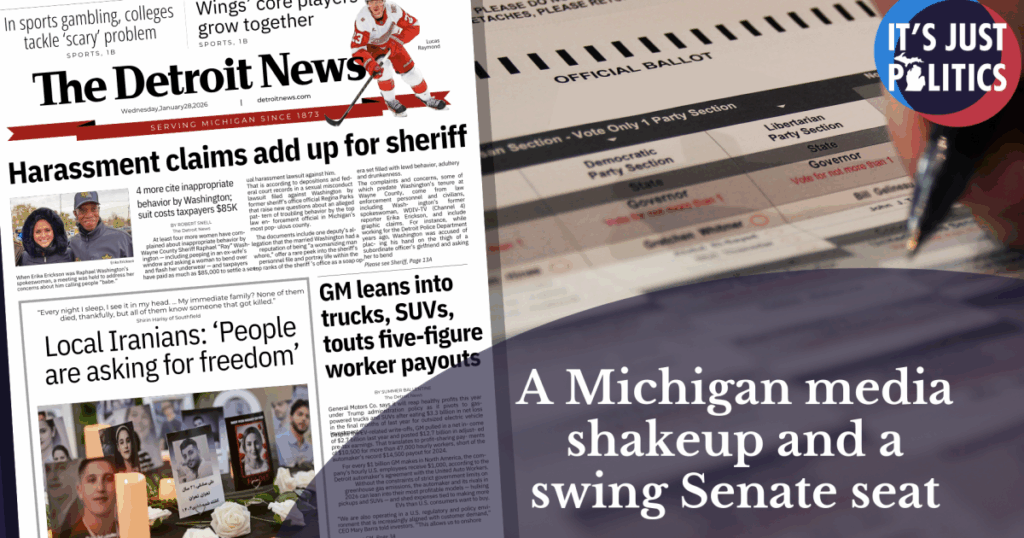 What the Detroit News deal means for Michigan media and a key state Senate race
