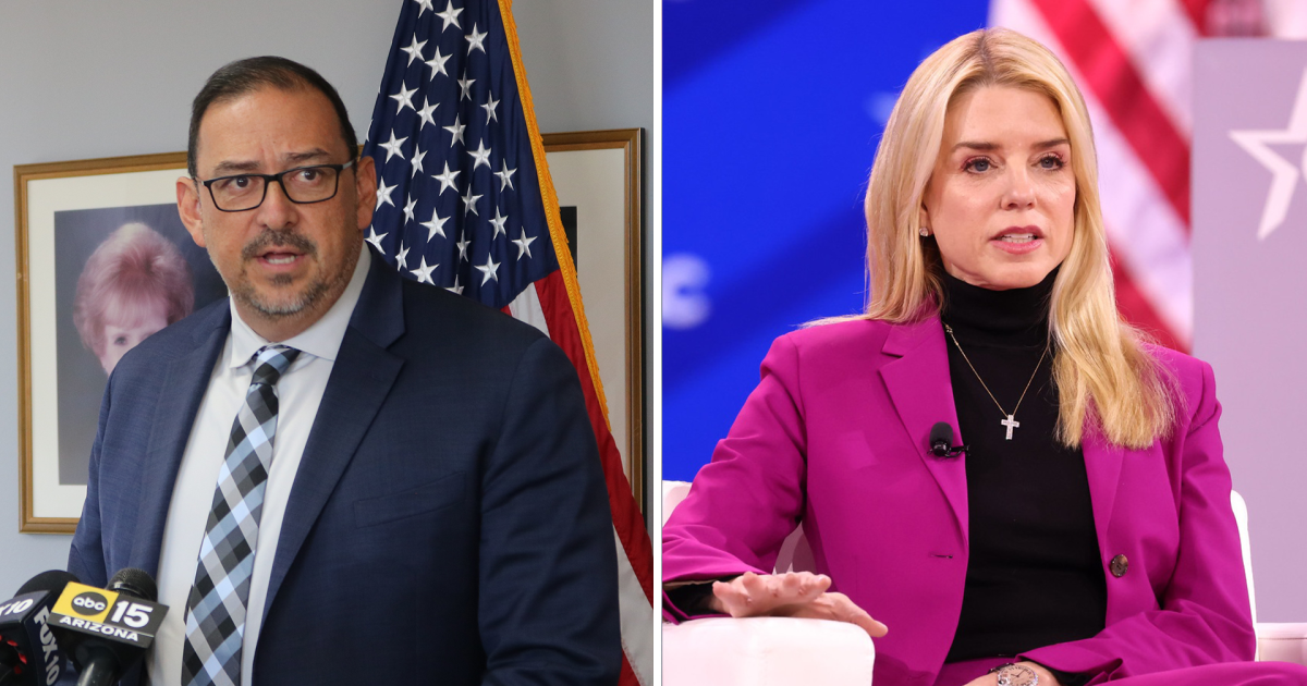 DOJ sues Arizona for voter records. Secretary of State Fontes tells agency to 'pound sand'