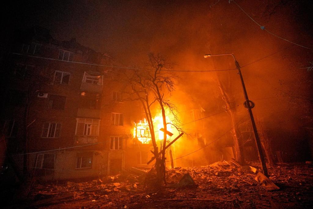 US accuses Russia of ‘dangerous and inexplicable escalation’ of war in Ukraine as Trump seeks peace
