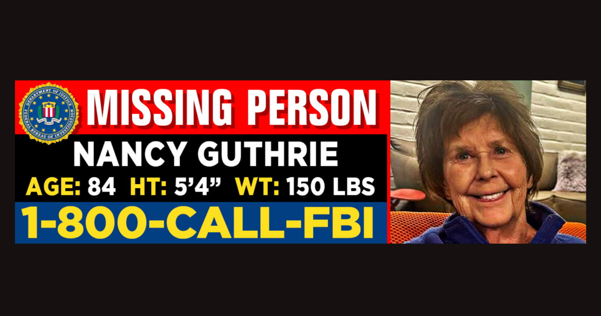Blocked-off roads, towed cars in Nancy Guthrie's disappearance case