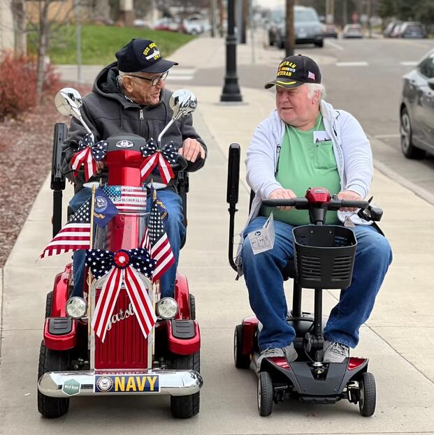 84-Year-Old 'Patriotic Kenny' Helps Veterans, Goes Viral on TikTok
