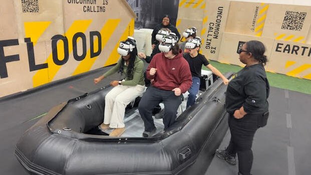 Army National Guard 'Disasterville' Training for Students Simulates Real-World Disasters