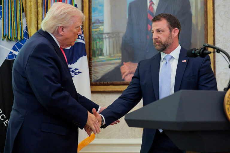 Markwayne Mullin Sworn In as New DHS Secretary Amid Controversies - The ...