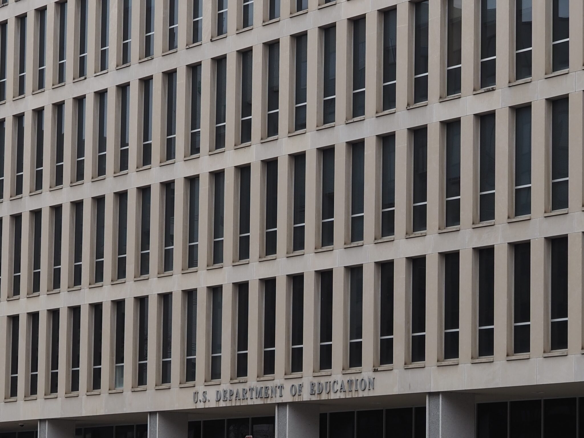 The U.S. Department of Education on Feb. 20, 2026. (Photo by Shauneen Miranda/States Newsroom)