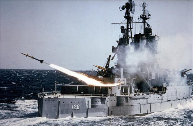 The USS Mississippi Earned Eight Battle Stars and Made Naval History Twice