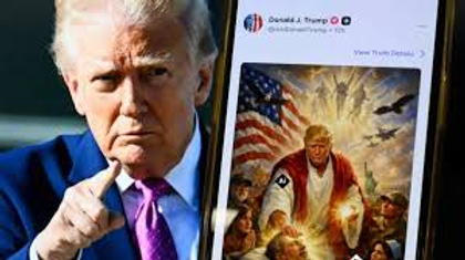 Trump Faces Backlash Over AI Jesus Image and Rhetoric Sparks Outrage