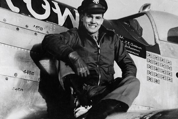 Clarence ‘Bud’ Anderson, America's Last WWII Triple Ace, Laid to Rest at Arlington