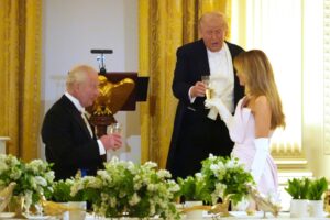 Who made the guest list for the White House state dinner for King Charles?