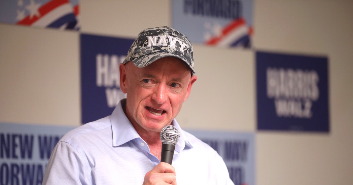 Arizona's Sen. Kelly raised $13 million in 3 months after Trump's 'sedition' post