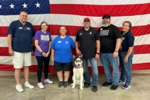 Fort Bragg Therapy Dog Named Sapper Wins USO Canine Volunteer of the Year