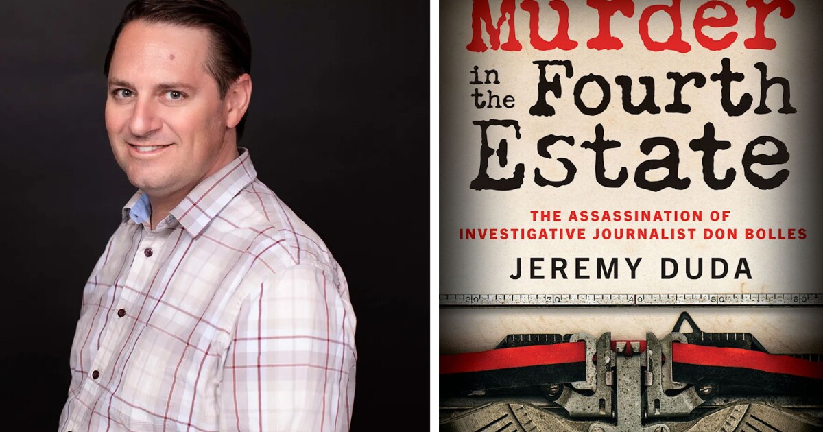 This longtime journalist wrote a comprehensive book about 1976 murder of reporter Don Bolles
