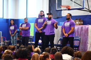 USO Brings WWE Stars to Nellis Air Force Base to Celebrate Military Kids