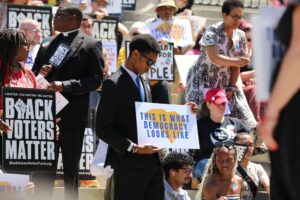 Civil rights leaders rally to defend Black political representation