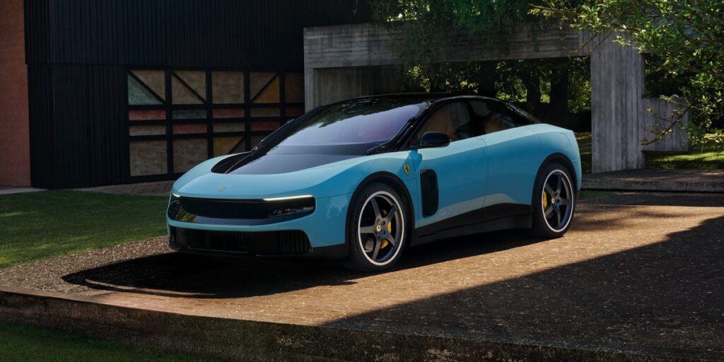 Ferrari Unveiled Its First EV. the Internet's Roasting It.