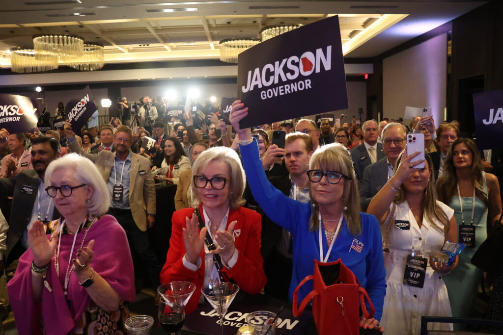 Crowded Georgia primaries send voters back for June runoffs up and down the ballot |