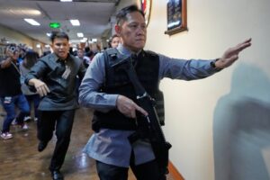 Gunfire breaks out in Philippine Senate