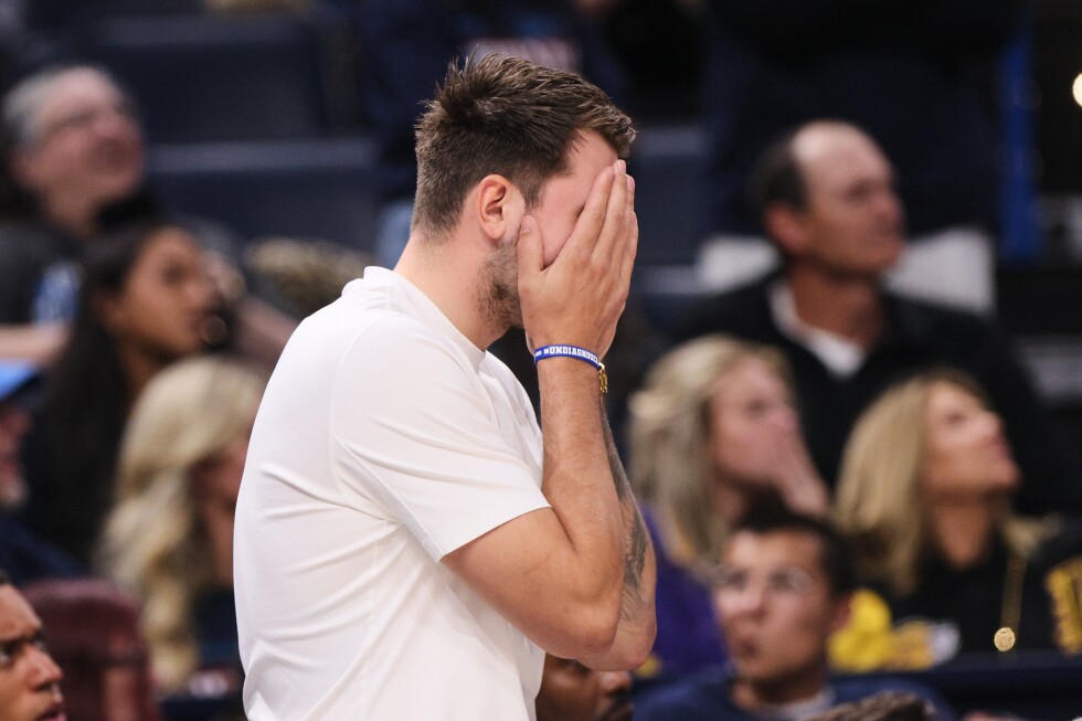 Luka Doncic says he wasn't close to returning from injury before Lakers' season ended