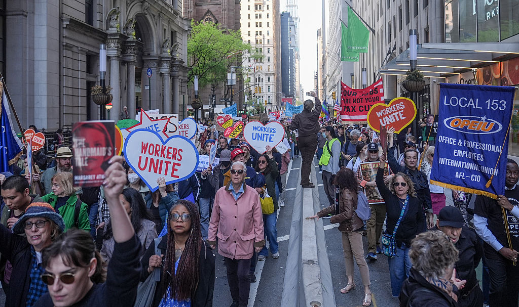 Thousands Expected To Attend May Day Protests Across US