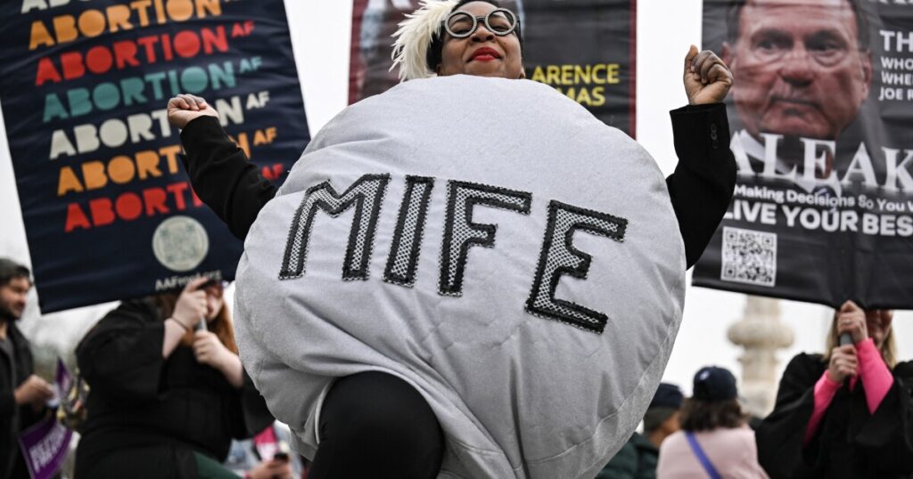 Supreme Court gives abortion pill mifepristone a 1-week reprieve from a major change