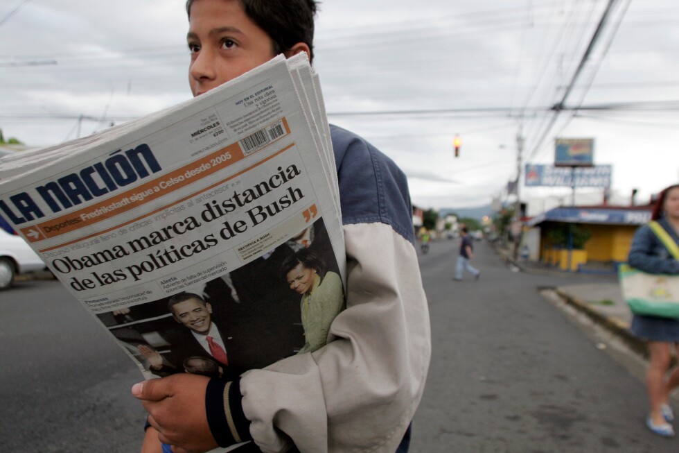 US revokes visas of Costa Rica's top newspaper executives, sparking press freedom concerns