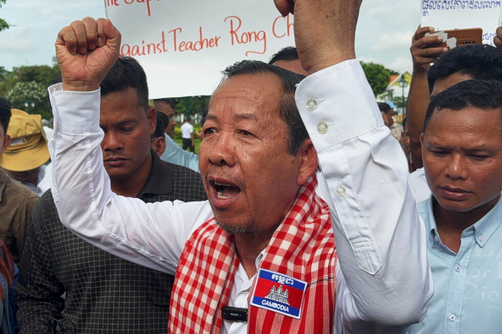 Cambodia's Supreme Court upholds conviction of opposition politician