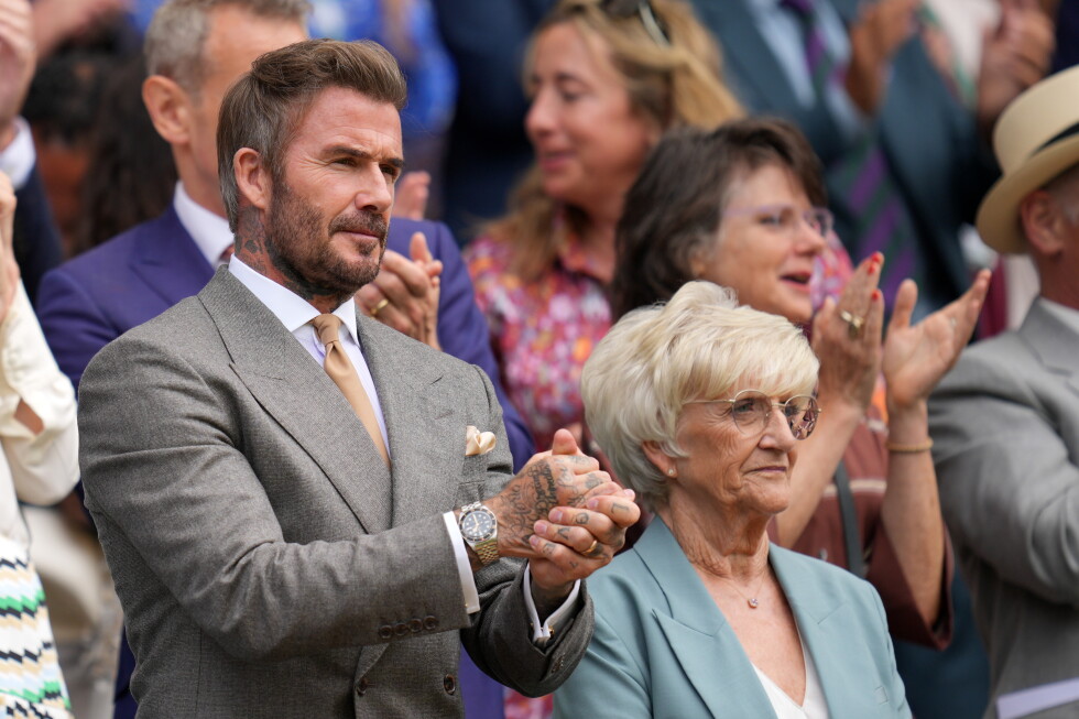 David Beckham in Royal Box for opening day of Wimbledon