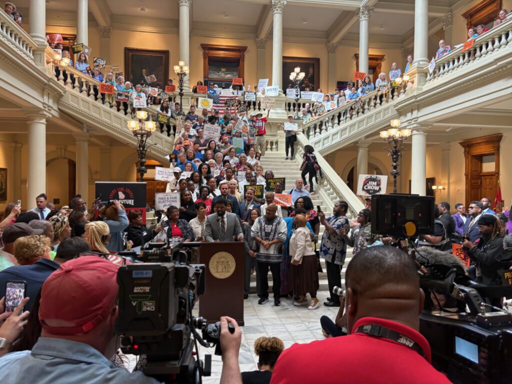 Georgia Republicans decline to redraw election maps during special session |