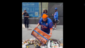Fan Fired For Stealing Knicks-Themed Trash can