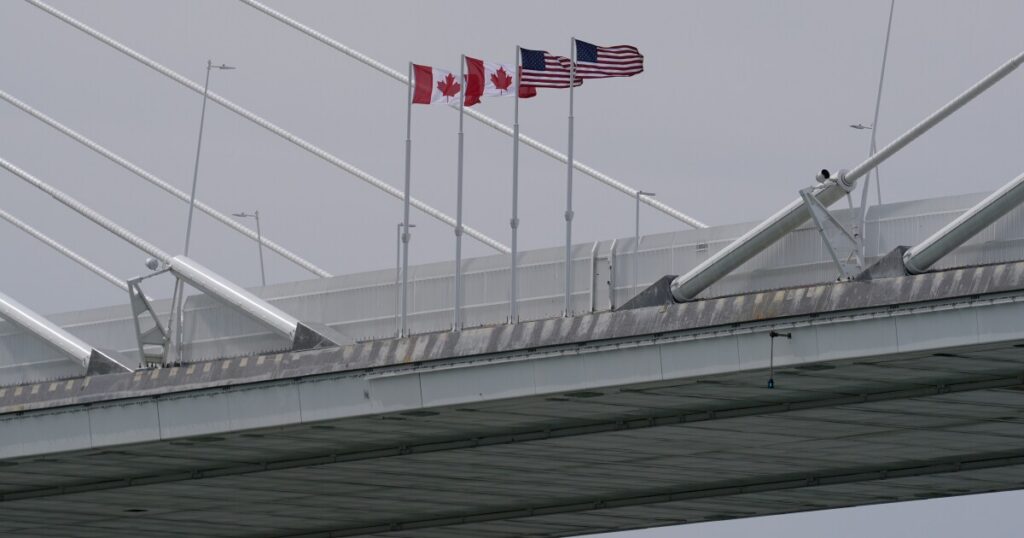Michigan Senate candidate McMorrow accuses Trump of keeping Canada-US bridge closed to help donor
