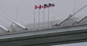 Michigan Senate candidate McMorrow accuses Trump of keeping Canada-US bridge closed to help donor