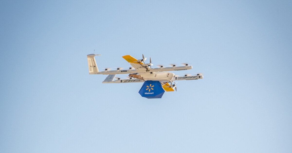 Walmart will expand drone delivery service to Phoenix in 2027