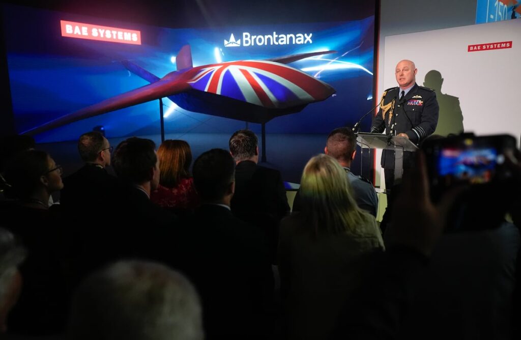 UK’s BAE enters uncrewed fighter competition with ‘Brontanax’