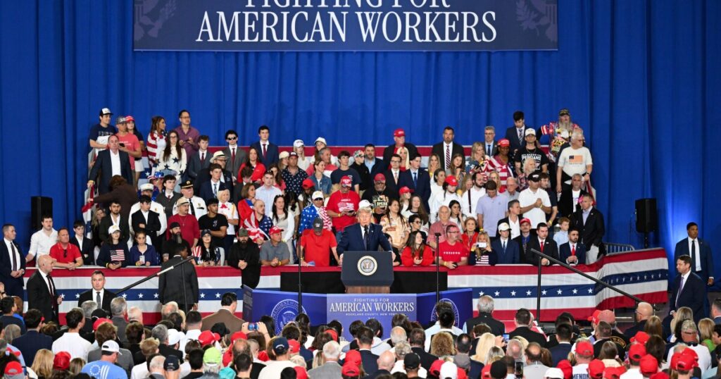 Trump has campaigned more so far in 2026 midterms than he did at this point in 2018