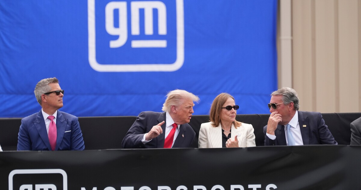 Trump defends his tariffs during Michigan visit even as businesses say they've hurt the state