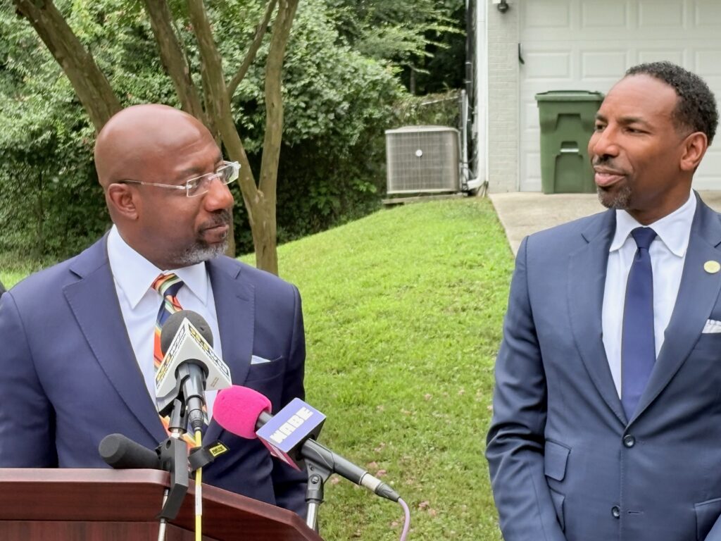 Warnock and Dickens tout bipartisan federal housing law amid affordability concerns |