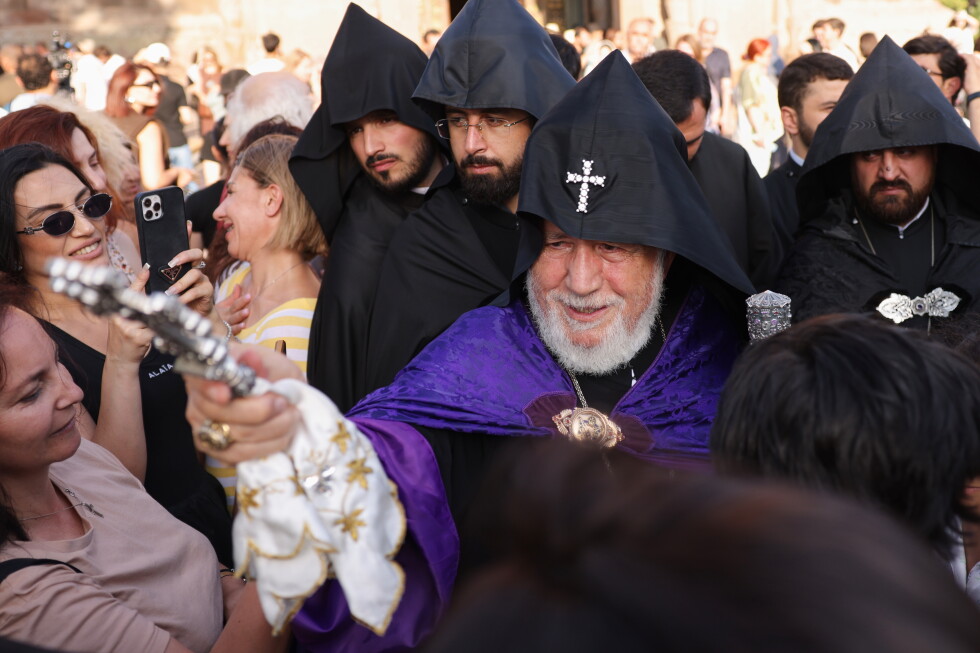 The head of Armenia's Apostolic Church goes on trial