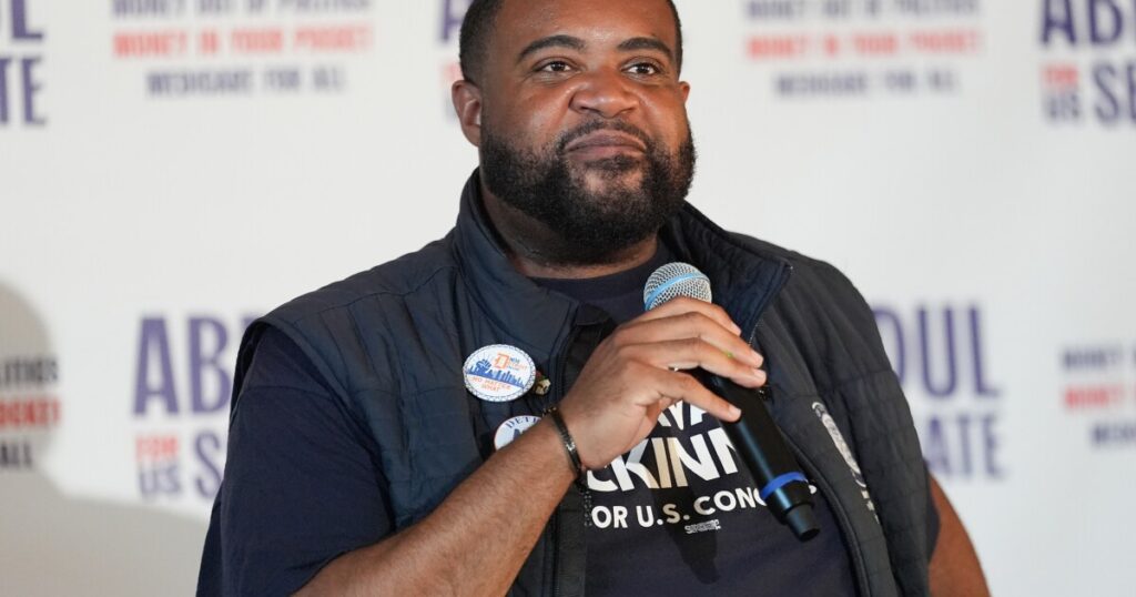 Donavan McKinney ousts Democratic incumbent Shri Thanedar in 13th Congressional District