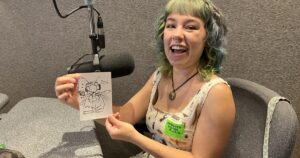 Have you ever wanted to be drawn as a bug? This Arizona artist does just that at her 'Bugifier'