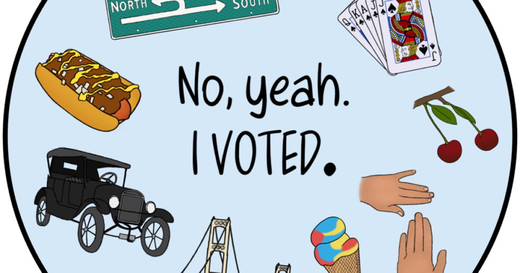 Michigan “I voted” sticker contest winners chosen